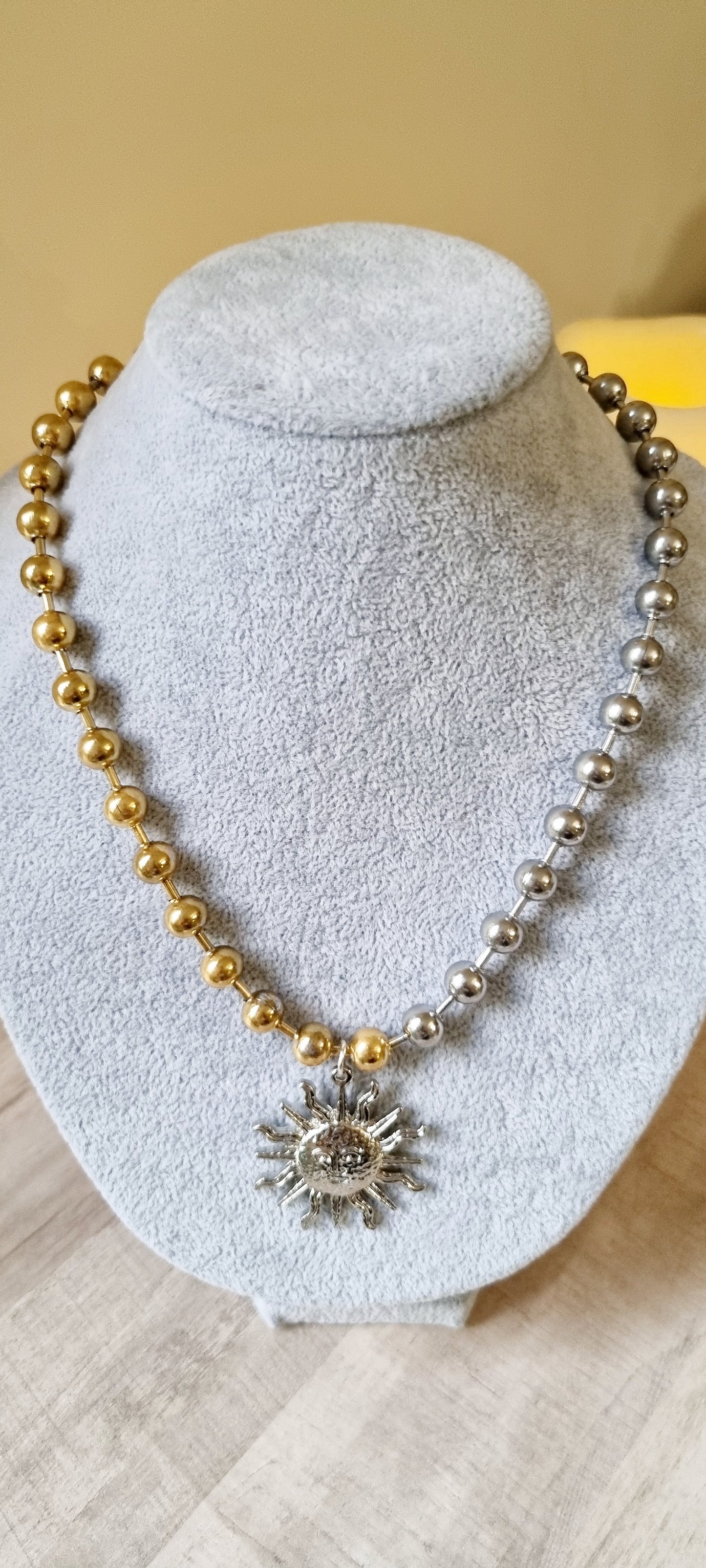 Collar bicolor sol