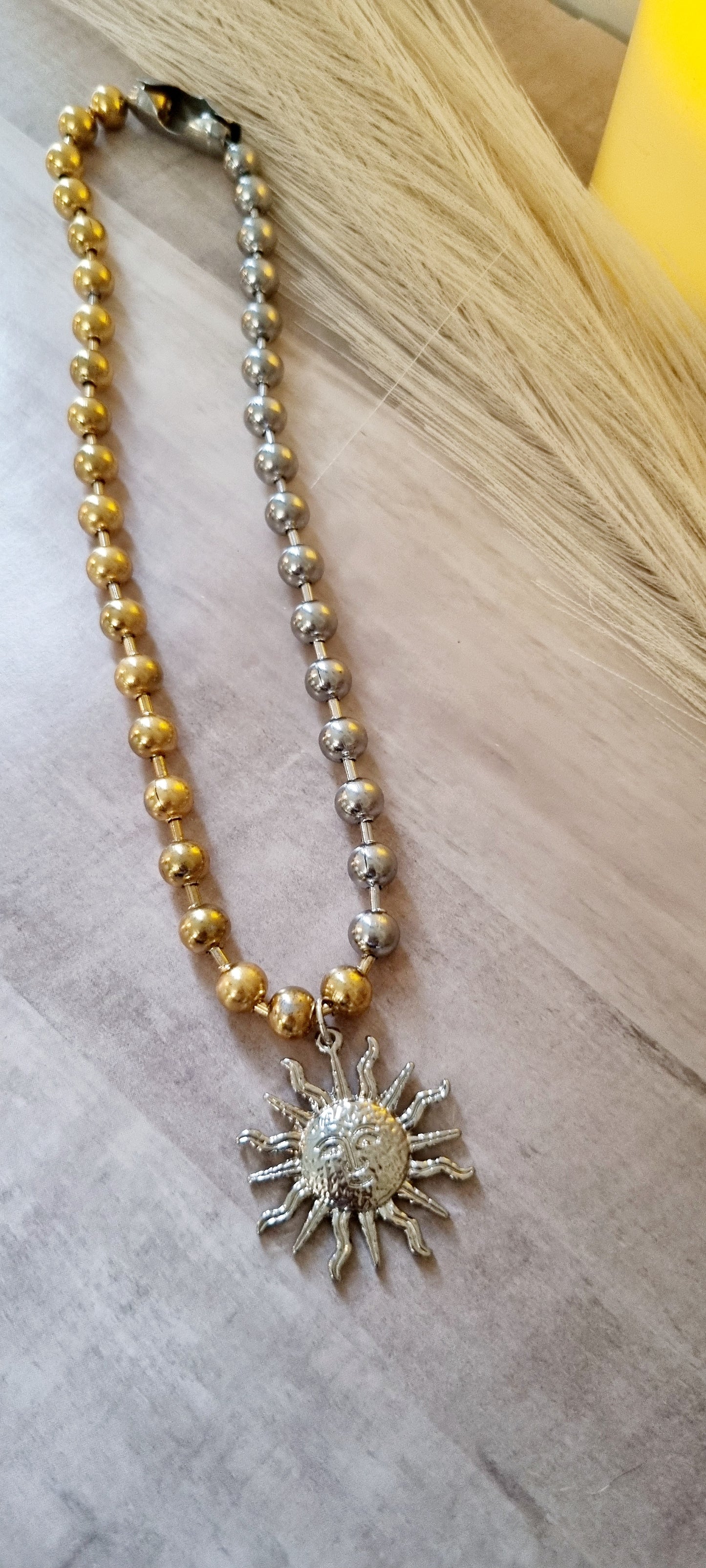 Collar bicolor sol