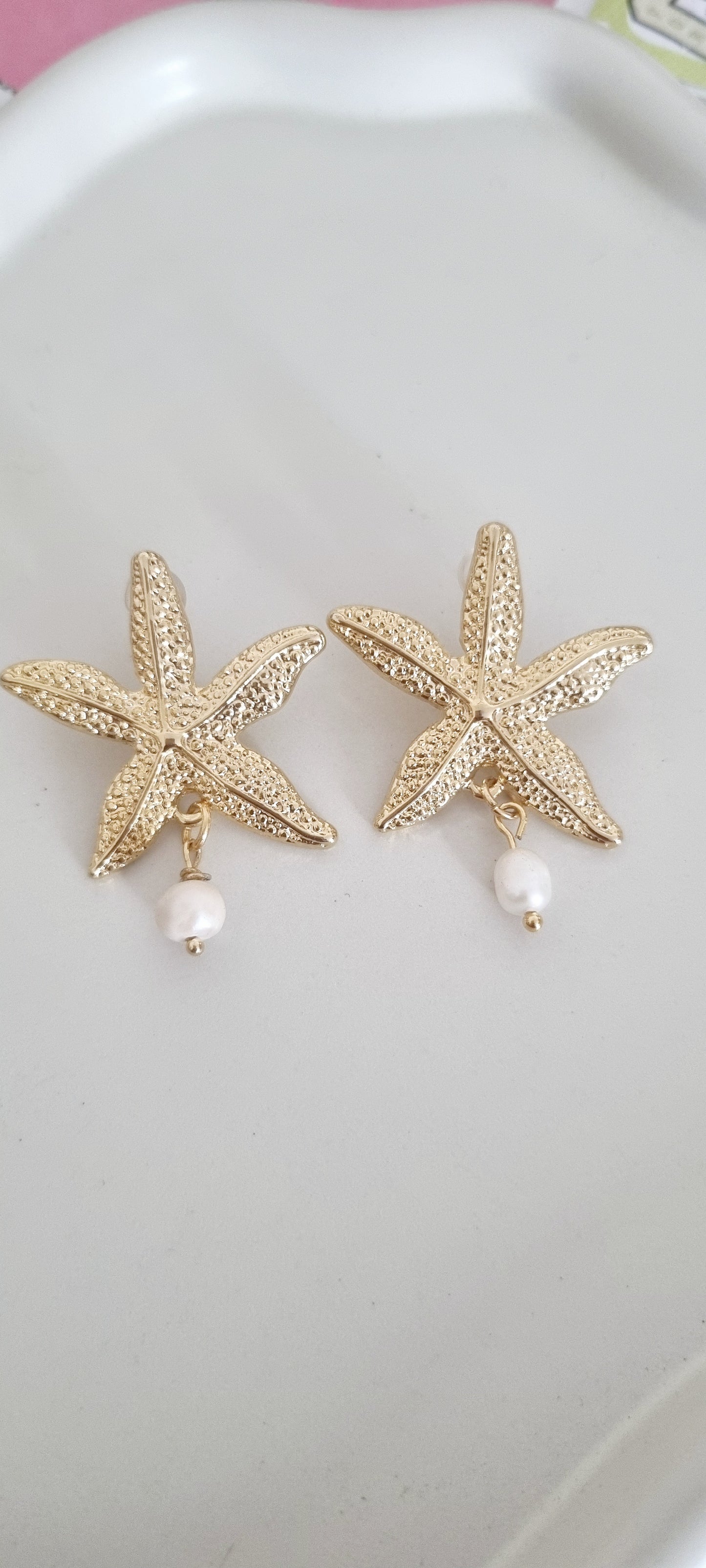 Aretes estrella de mar