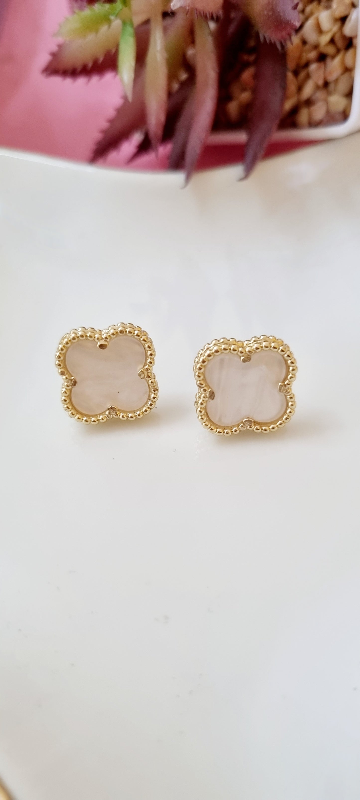 Aretes Dupe Van Cleef