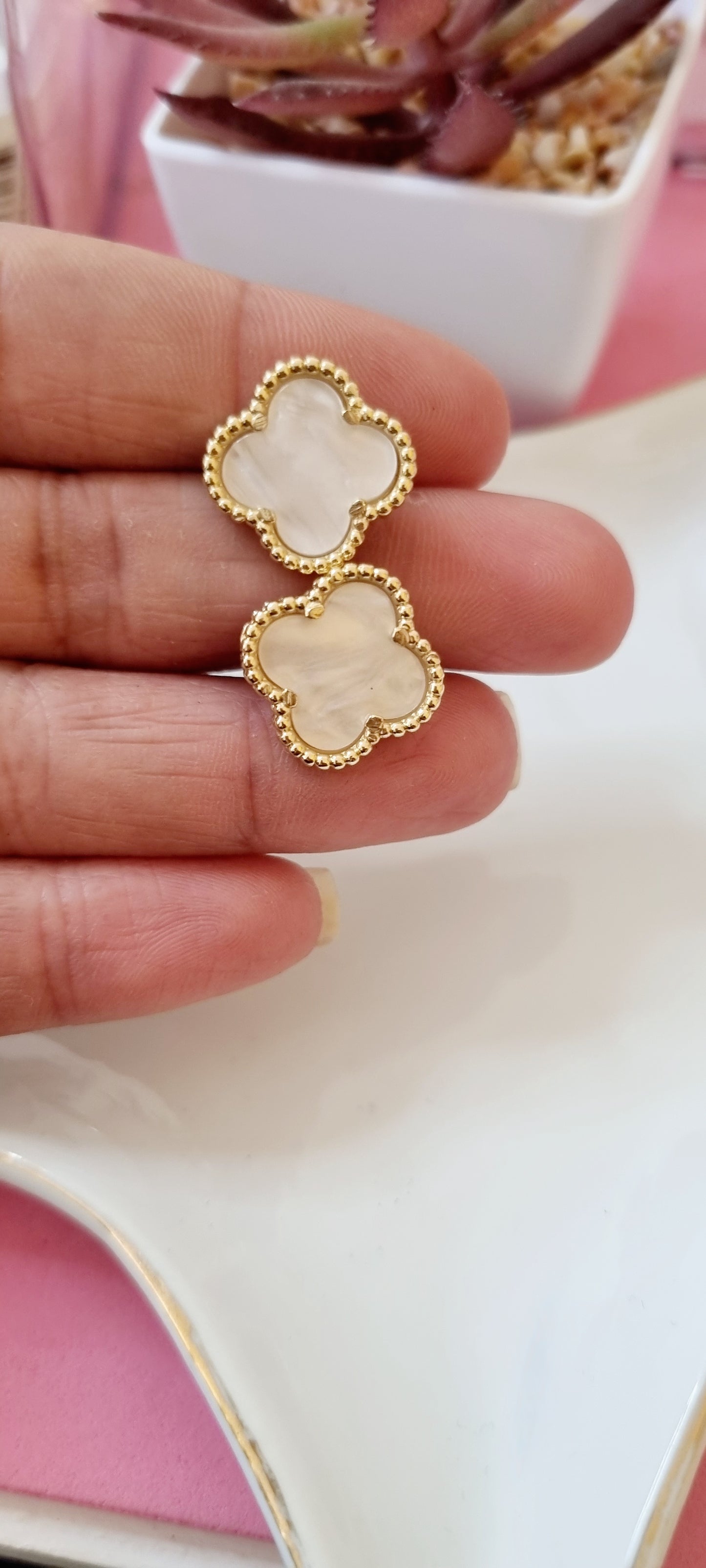 Aretes Dupe Van Cleef