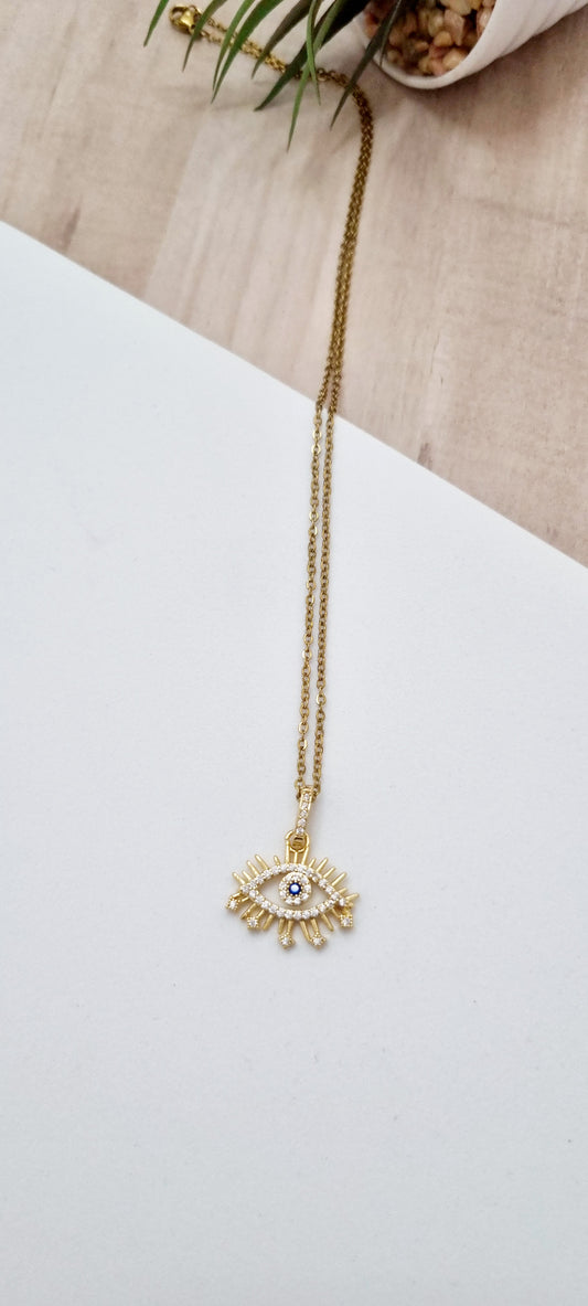 Cadena de protección de ojito