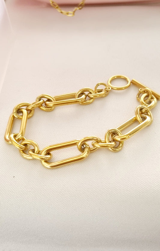 Pulsera cadena gruesa