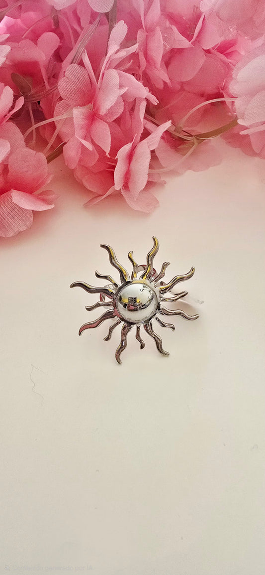 Anillo sol silver